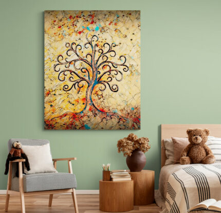 Cuadro En Lienzo Arbol De La Vida 039