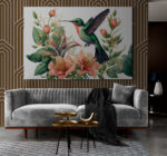 Cuadro En Lienzo Colibri 115