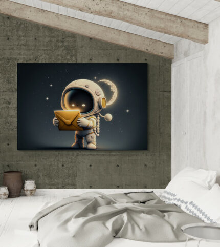Cuadro En Lienzo Astronauta 110