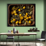 Cuadro En Lienzo Bodegon Frutas 312