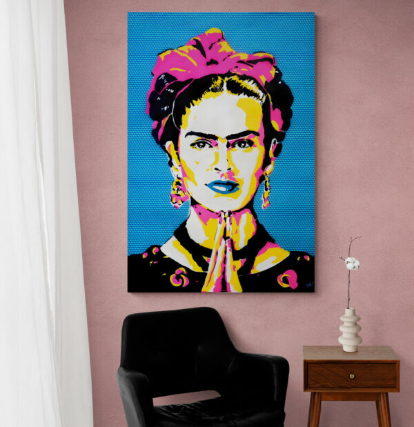 Cuadro En Lienzo Frida Kahlo 021