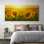 Cuadro En Lienzo Girasoles 008