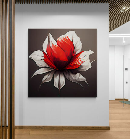 Cuadro En Lienzo Flores 460