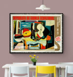 Cuadro En Lienzo Picasso Estampilla 008