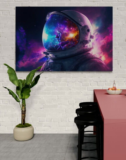 Cuadro En Lienzo Astronauta 109