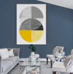 Cuadro En Lienzo Diseño Minimalista 416