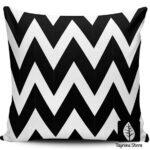 Cojines y Fundas Tayrona Store Tropical Summer Rombo Negro Y Blanco 01