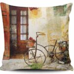 Cojines y Fundas Tayrona Store Bicicleta Vintage 01