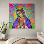 Cuadro En Lienzo Virgen De Guadalupe 086