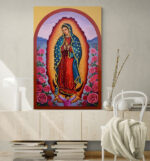 Cuadro Lienzo Virgen de Guadalupe 042