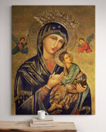 Cuadro Lienzo Virgen Maria 009