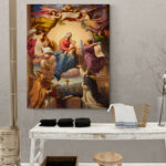 Cuadro En Lienzo Virgen Maria 055