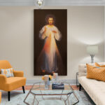 Cuadro Lienzo Jesus Divina Misericorda 04