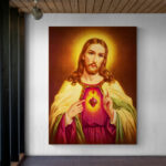 Cuadro En Lienzo Sagrado Corazon 015