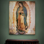 Cuadro Lienzo Virgen De Guadalupe 047