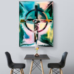 Cuadro Lienzo Jesus Cristo 063