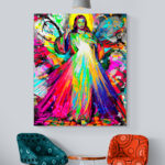 Cuadro Lienzo Jesus Divina Misericordia 02