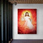 Cuadro Lienzo Jesus Divina Misericorda 02