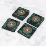 Porta Vasos Set x 6 Mándala 248