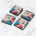 Porta Vasos Set x 6 Virgen Maria 07
