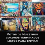Cuadro Lienzo Para Sala Caballos 095 - Imagen 6